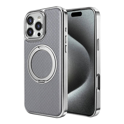 Luxury Leather MagCase with Rotating Bracket Holder