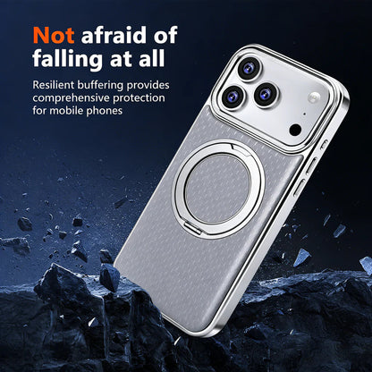 Luxury Leather MagCase with Rotating Bracket Holder