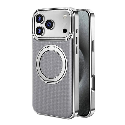 Luxury Leather MagCase with Rotating Bracket Holder