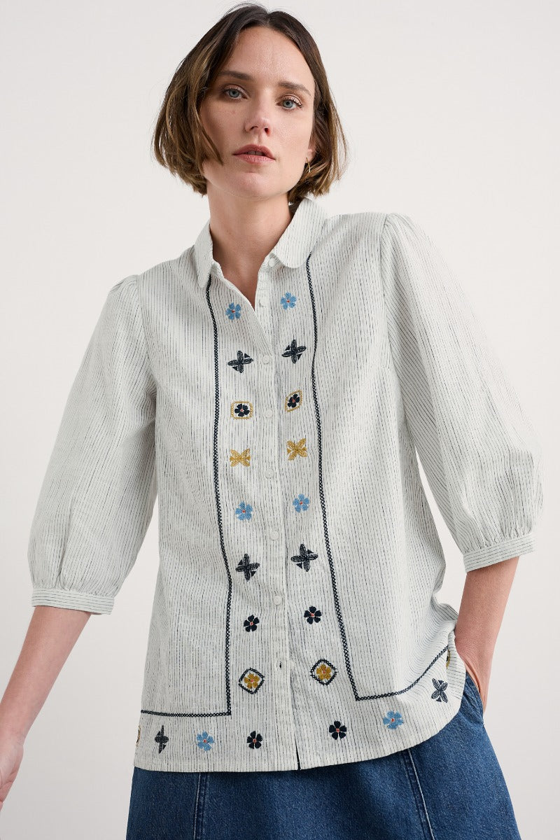 Hope Cottage Embroidered Blouse