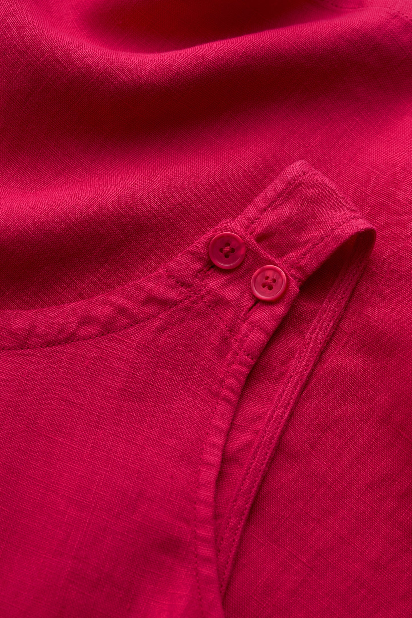 Salt Weave Linen Pinafore