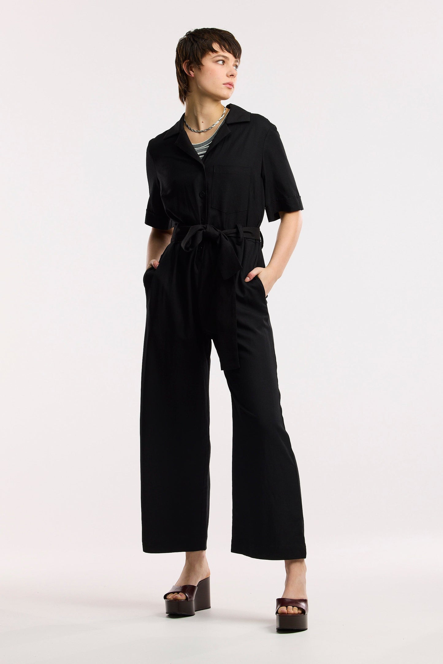 Perseverance Wide Leg Boilersuit