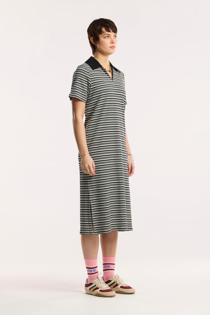 Traveller Rib Polo Dress