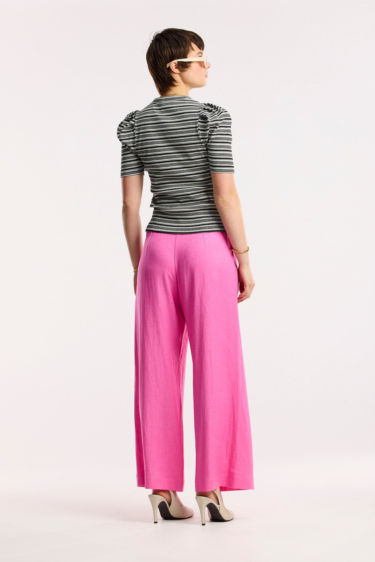 Traveller Rib Puff Sleeve Tee