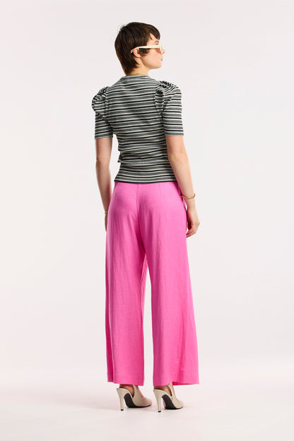 Traveller Rib Puff Sleeve Tee