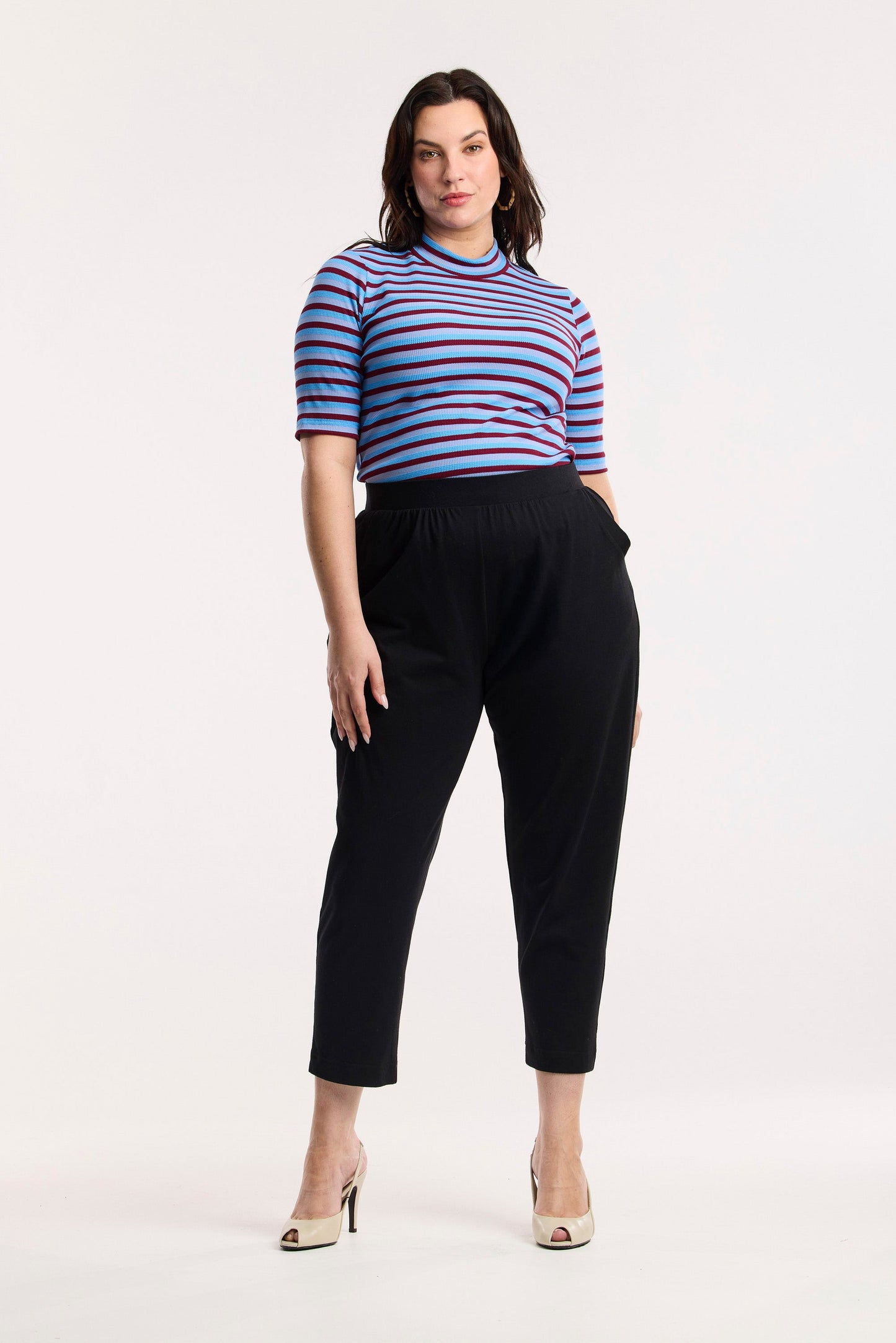 Traveller Waffle Stripe Tee