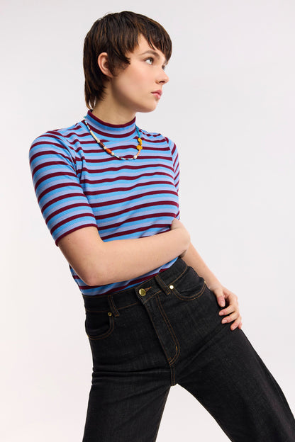 Traveller Waffle Stripe Tee
