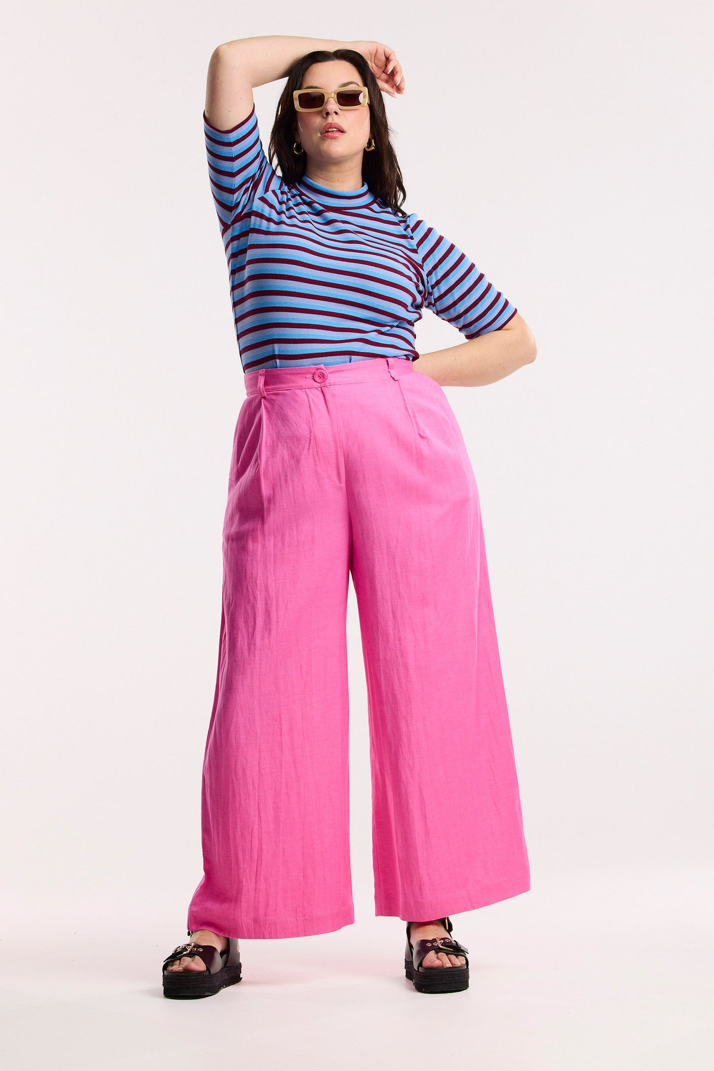 Traveller Waffle Stripe Tee