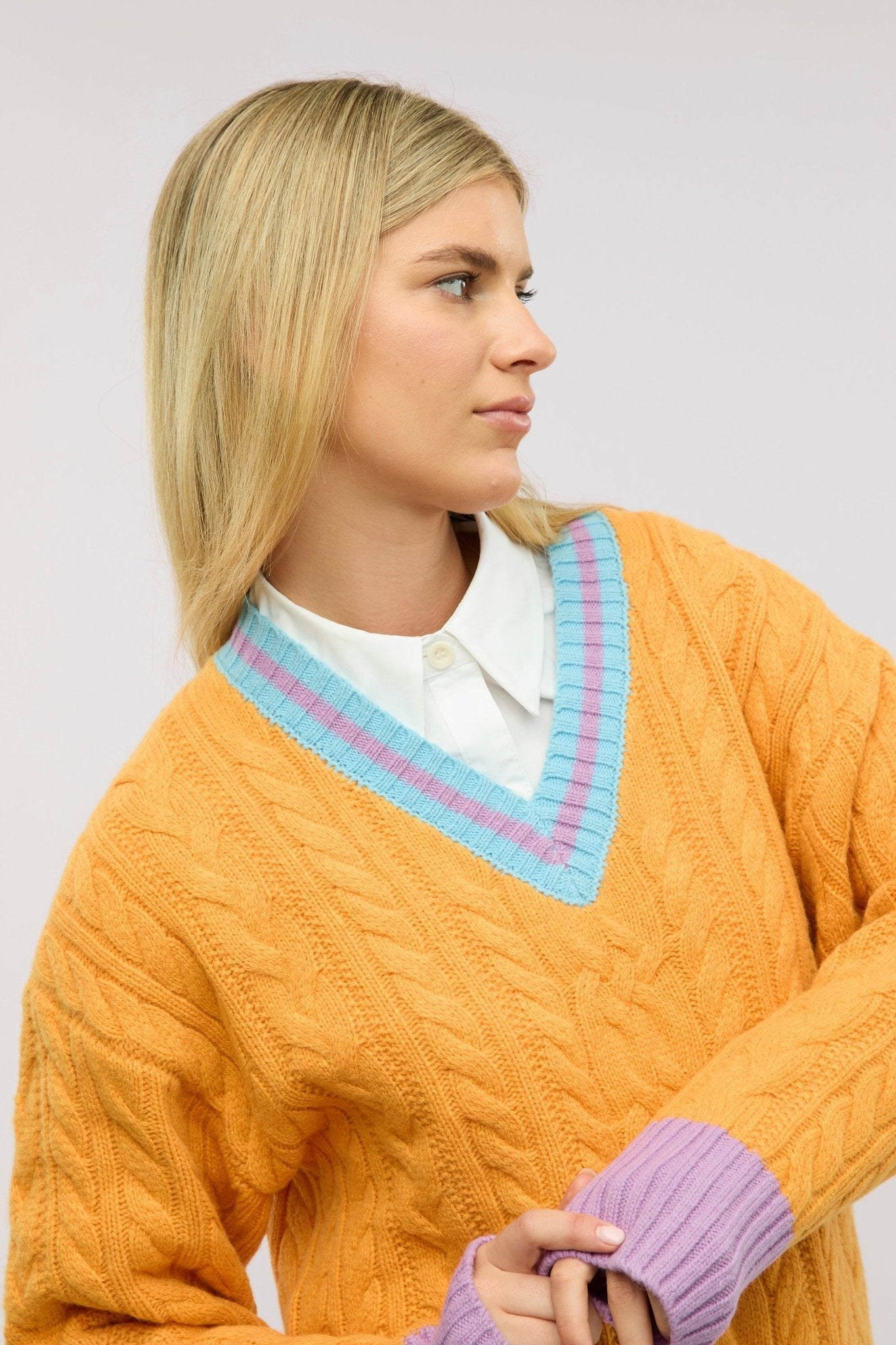 Halcyon Cable Knit Jumper
