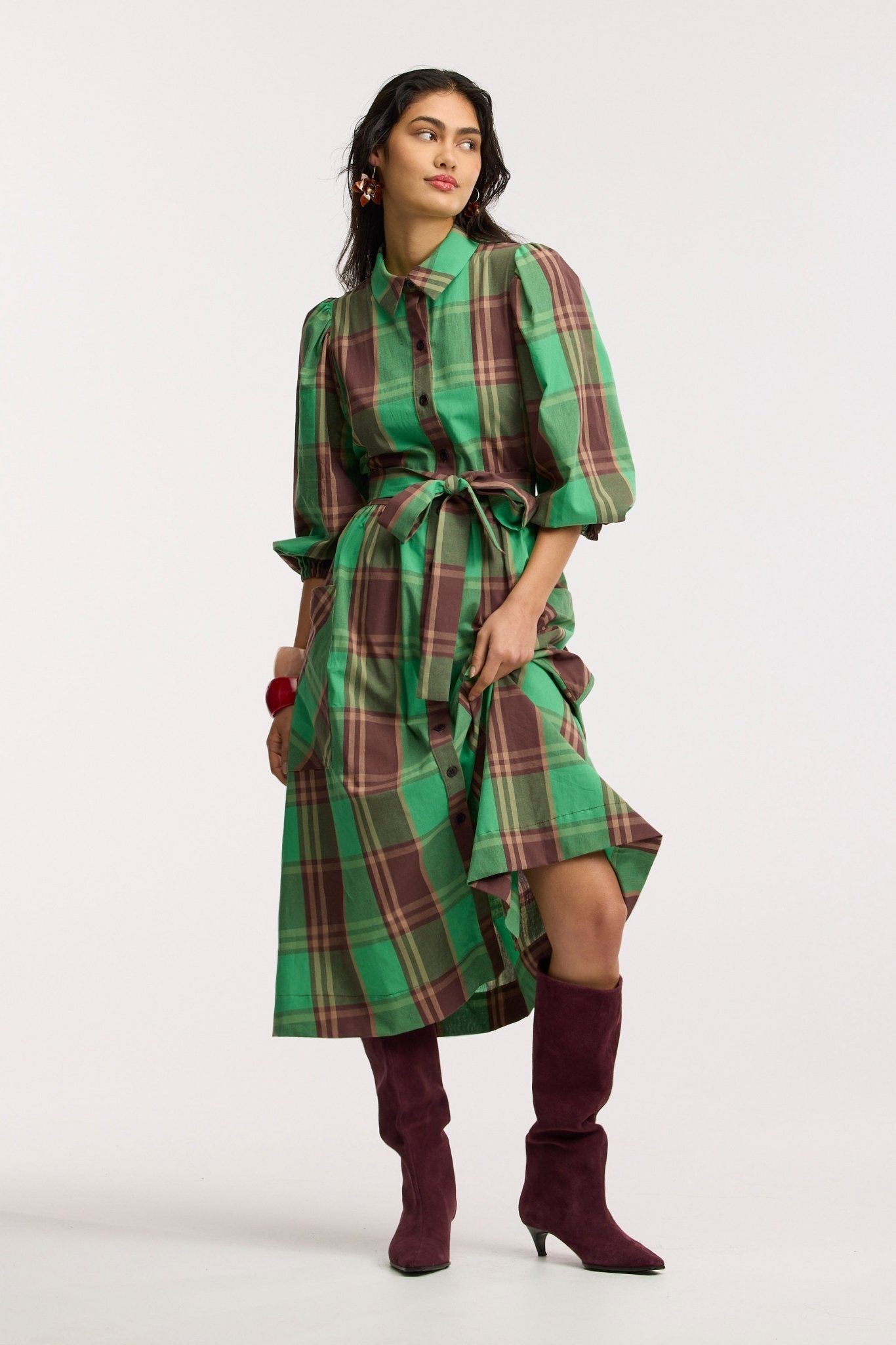 Lineage Shirt Dress