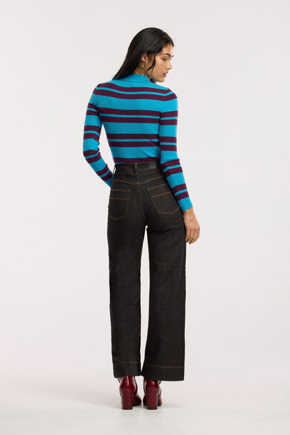 Merino Traveller Rib Polo