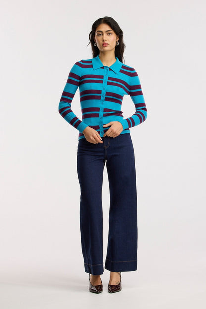 Merino Traveller Rib Polo