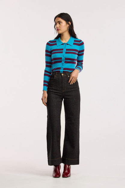 Merino Traveller Rib Polo