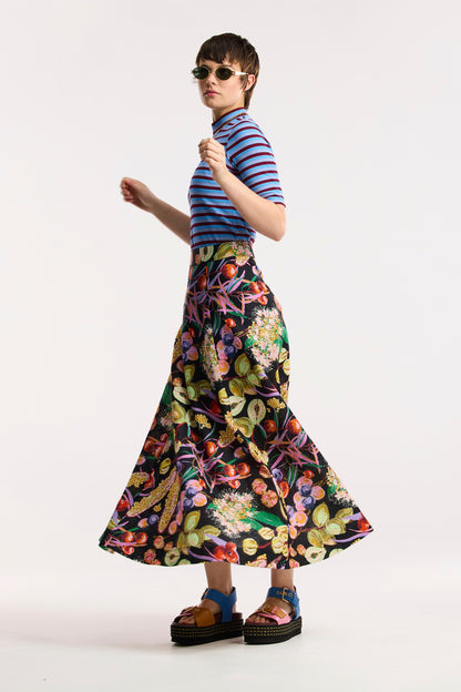 Fruit Of The Land Maxi Skirt