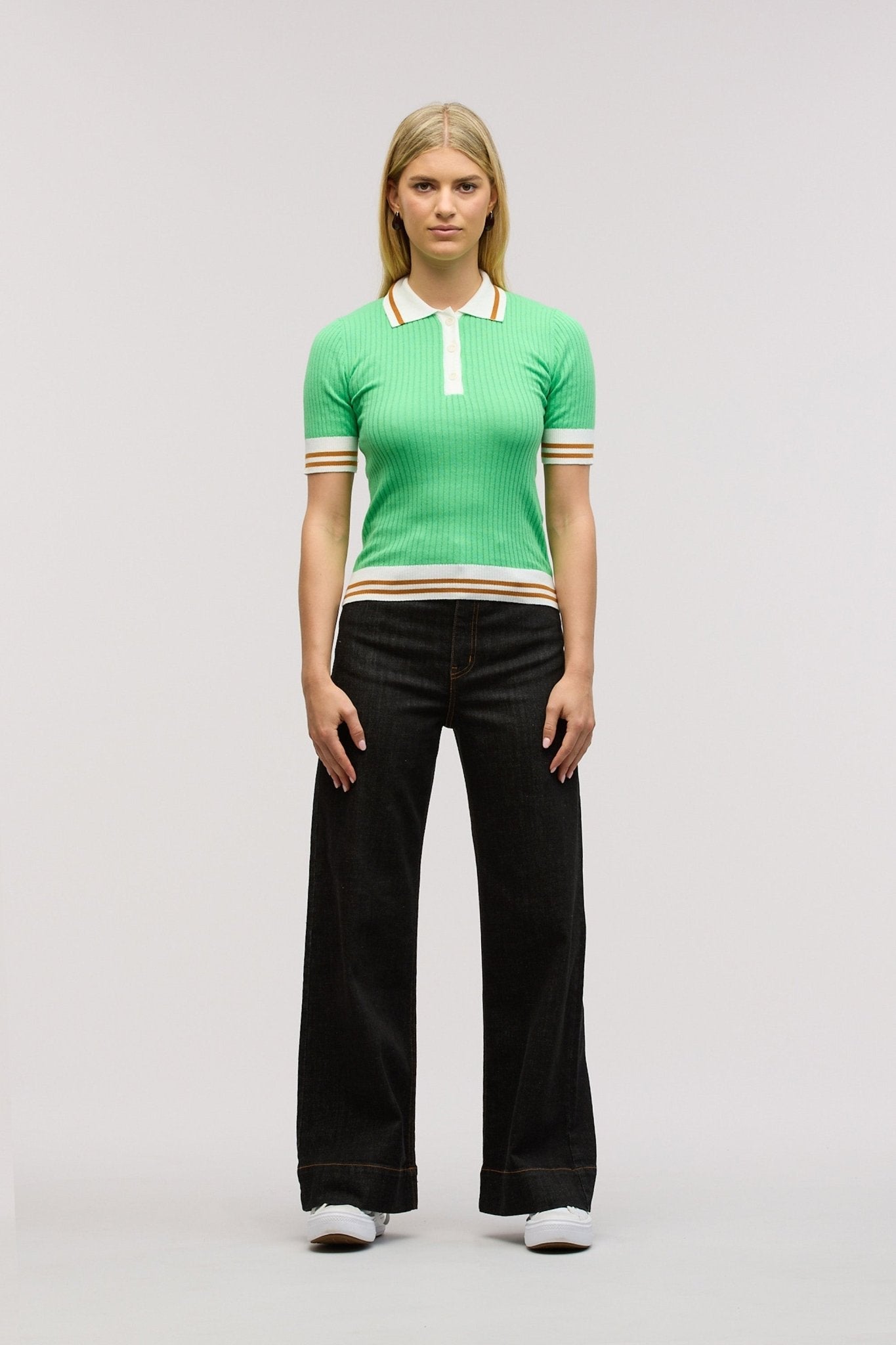 Novella Knit Polo