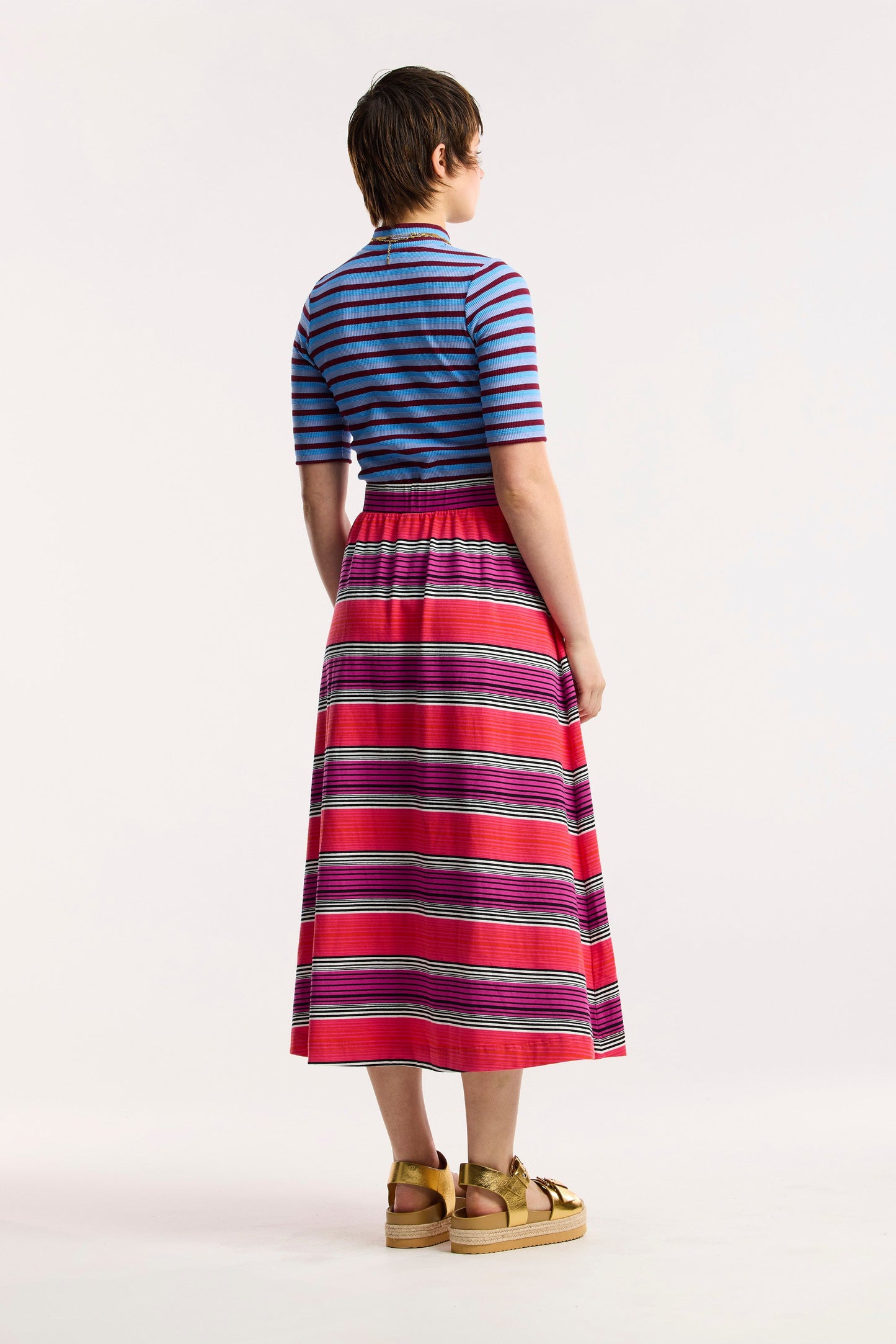 Traveller Stripe Skirt