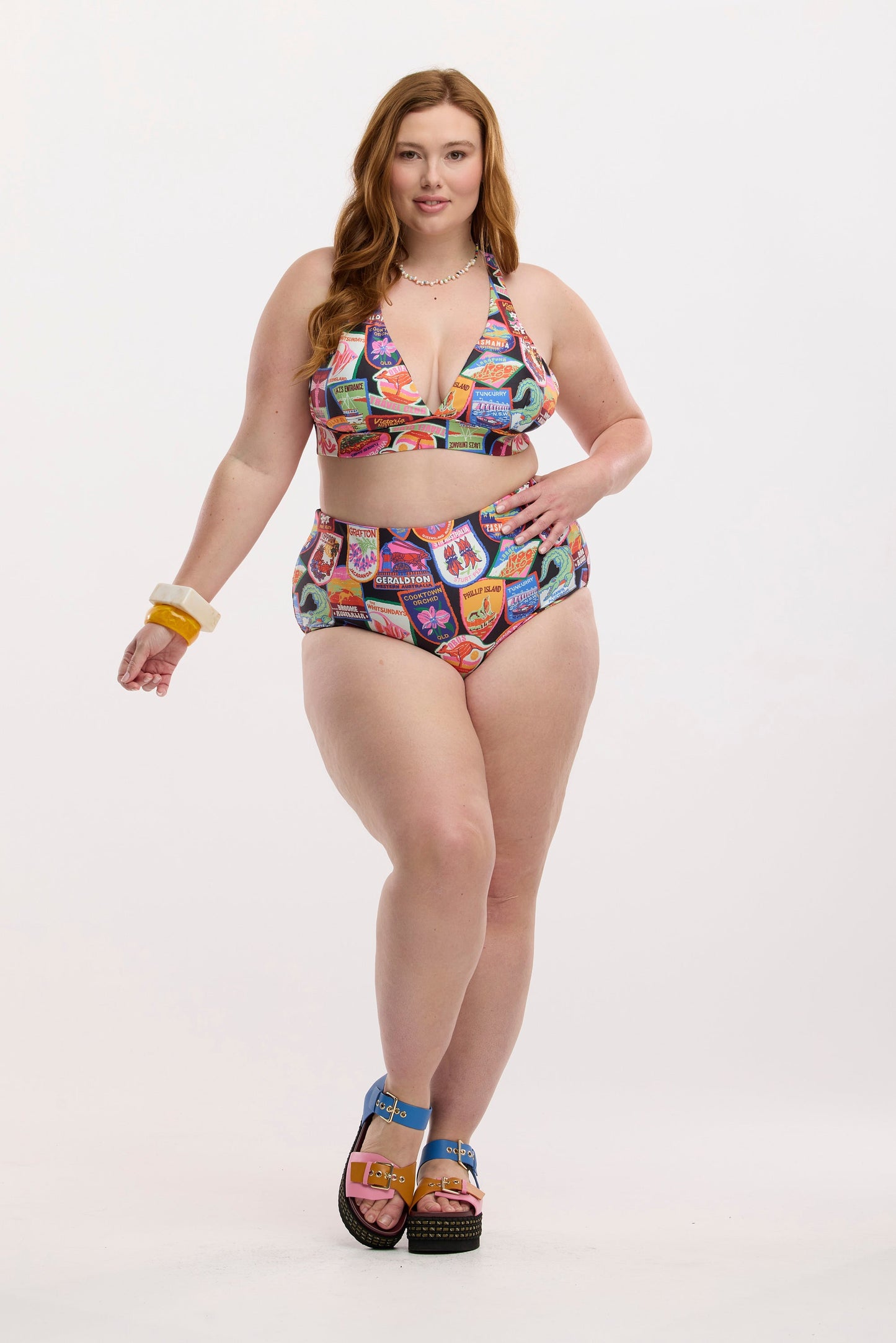 Travel Club Bikini Top