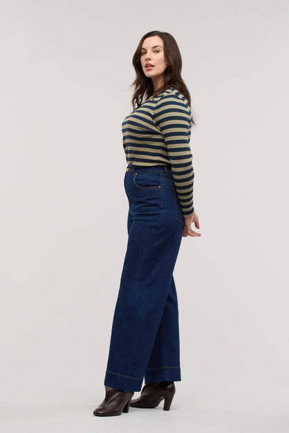 Traveller Crew Neck Rib Top