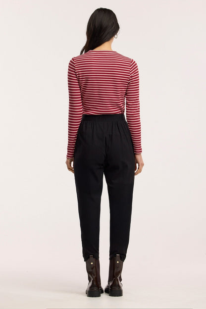 Traveller Waffle Henley Top