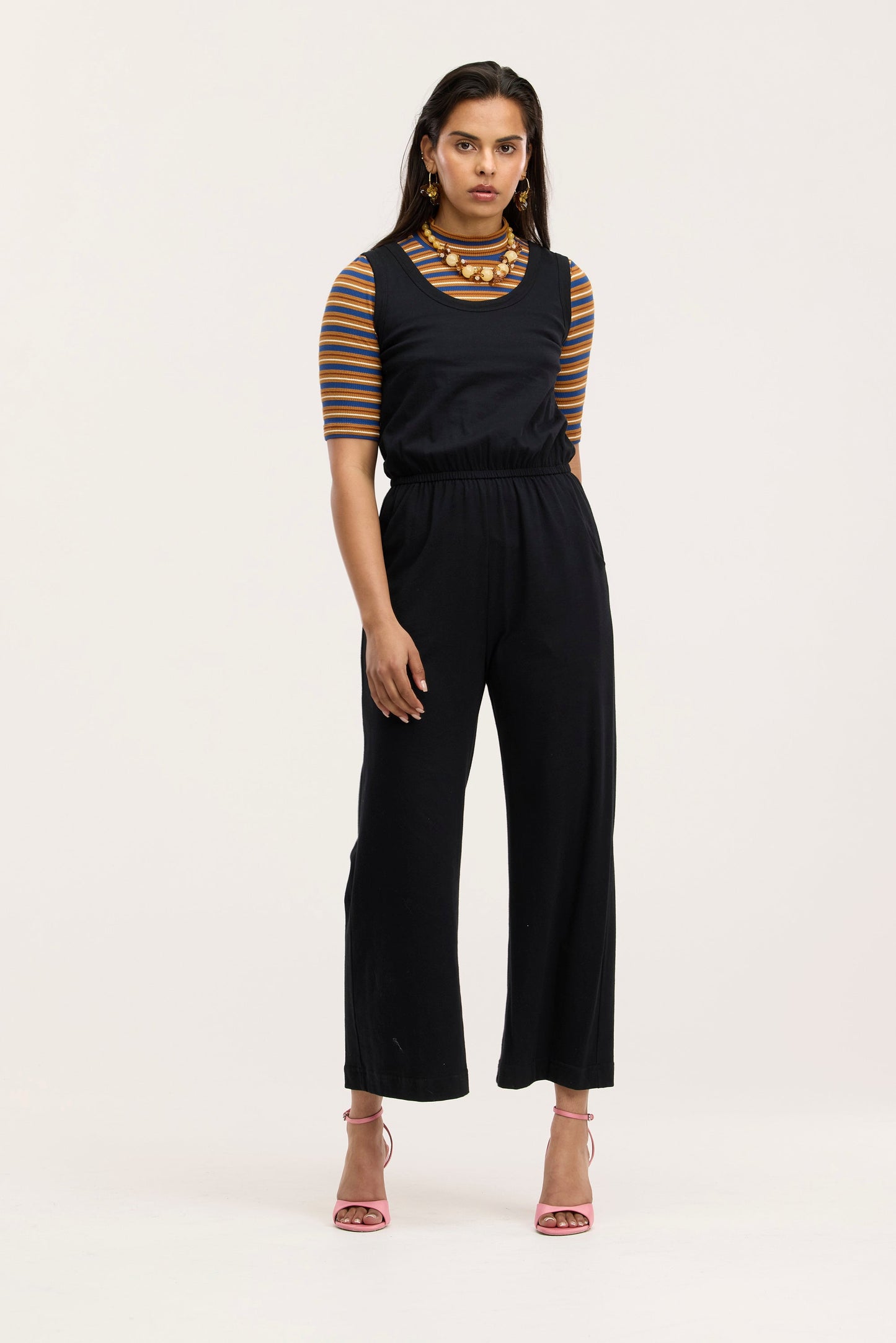 Organic Wide Leg Traveller Jumpsuit