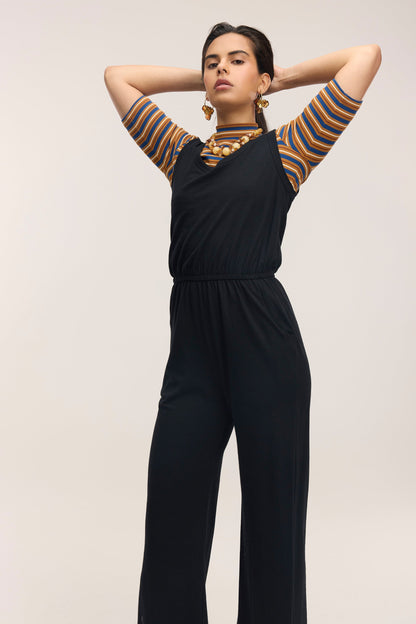 Organic Wide Leg Traveller Jumpsuit