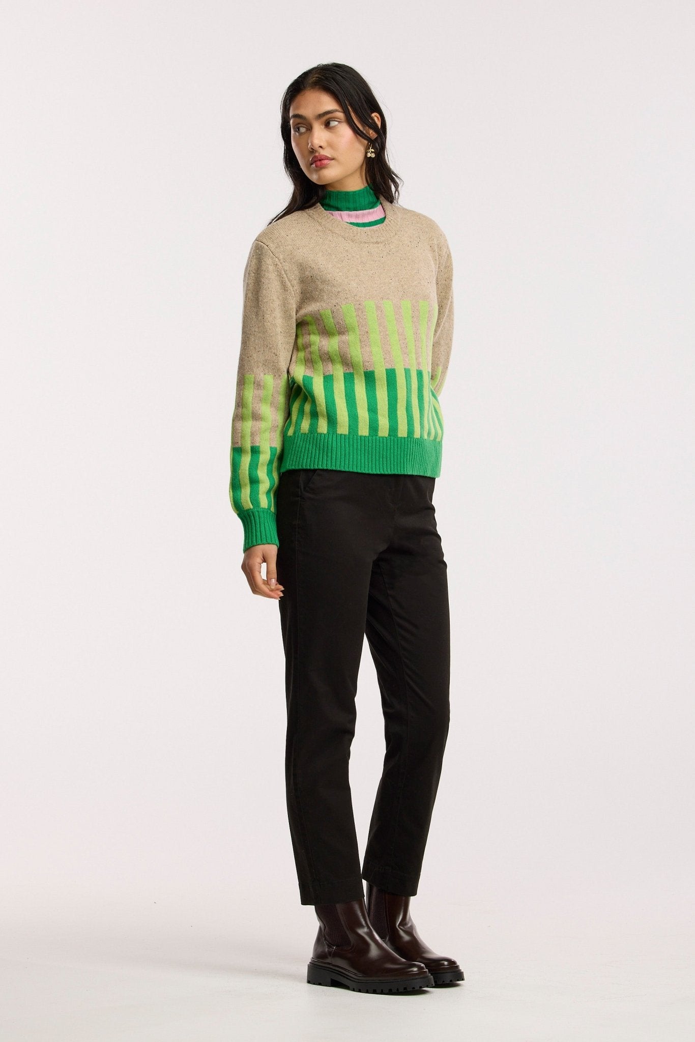 Vivacity Intarsia Knit Jumper