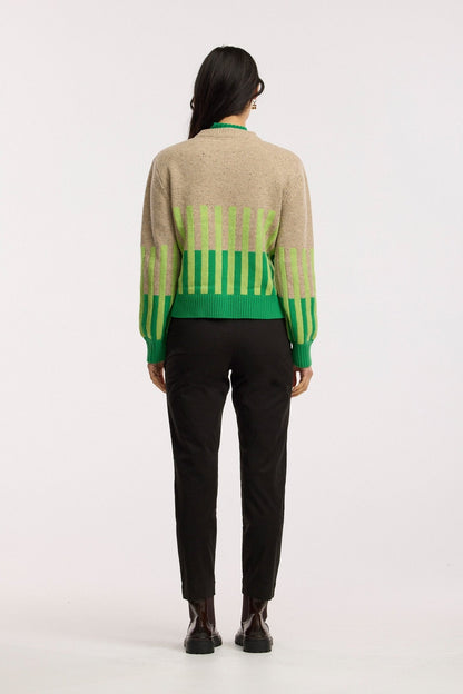 Vivacity Intarsia Knit Jumper