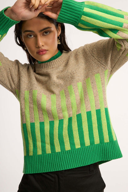 Vivacity Intarsia Knit Jumper