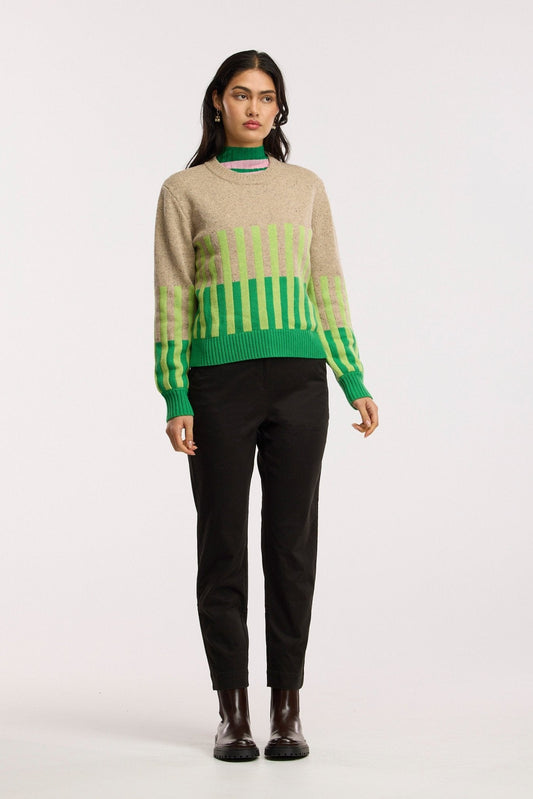 Vivacity Intarsia Knit Jumper